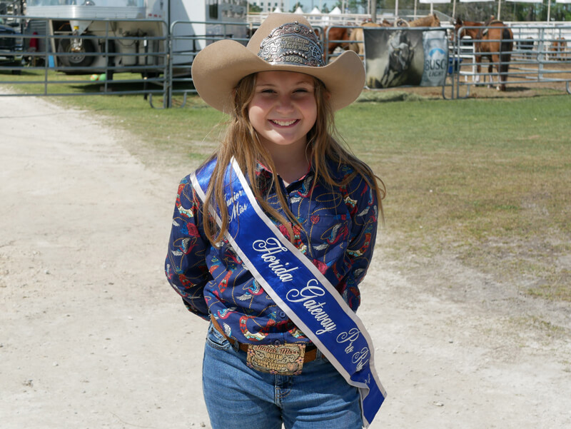 2024 Junior Miss Florida Gateway Pro Rodeo Emery Maxwell
