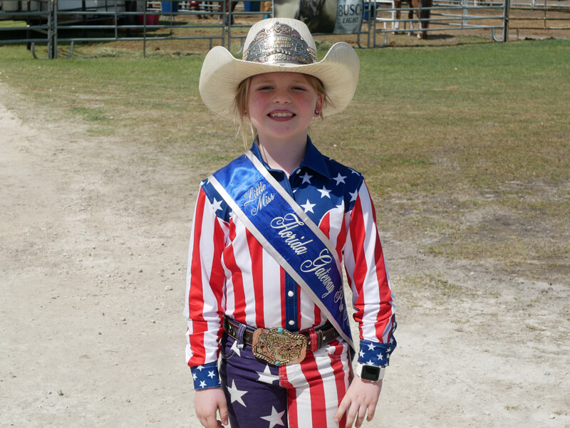 2024 Little Miss Florida Gateway Pro Rodeo Ashlynn Miller