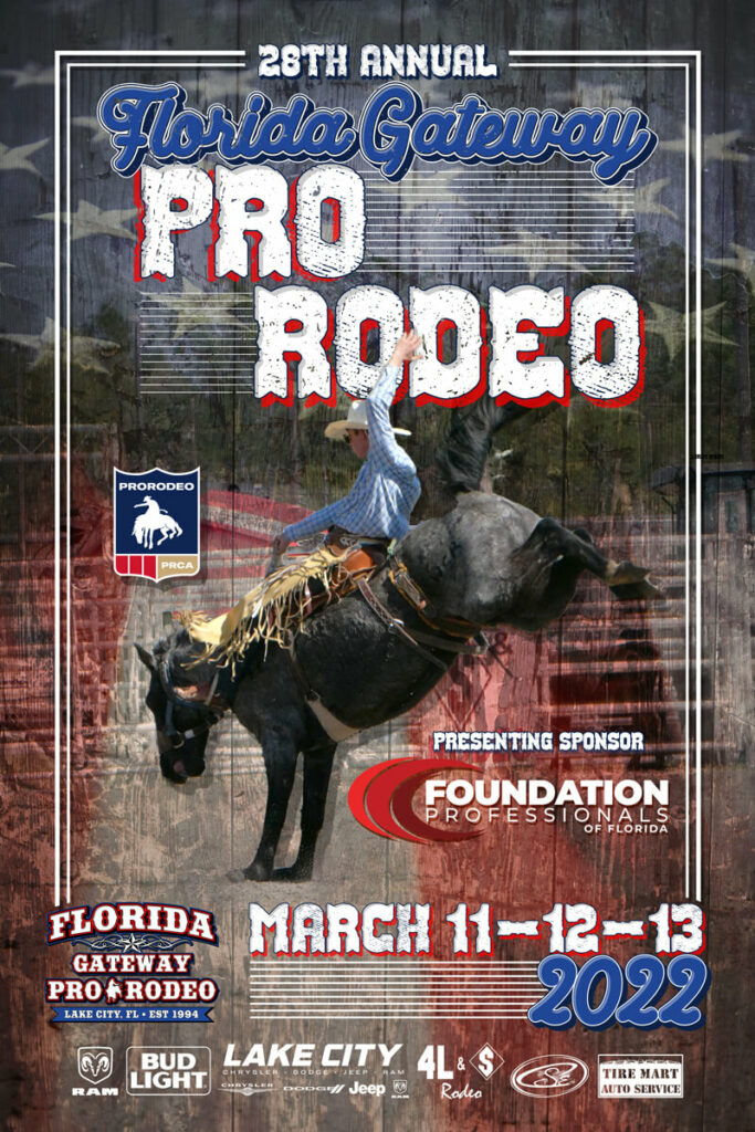 Florida Gateway Pro Rodeo 2022 Poster