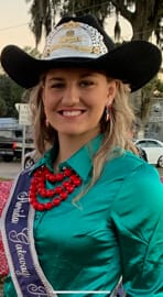 Pro Rodeo Queen Miss Dallas Frierson
